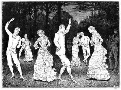 En genial idé, 1881 1891 af George du Maurier