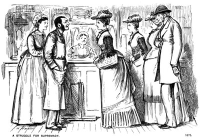 En kamp om overherredømmet, 1875 1891. af George du Maurier