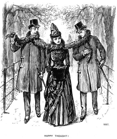 Glad tanke!, 1887 1891. af George du Maurier