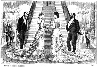 Rivals in Social Success, 1880 1891 af George du Maurier