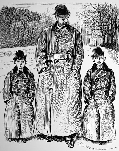 Skillingtelegrammet af George du Maurier