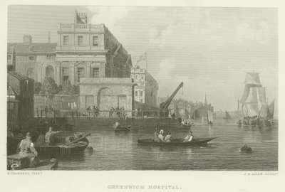 Greenwich Hospital af George the Elder Chambers