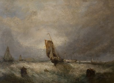 Sølandskab, ca. 1840 af George the Elder after Chambers