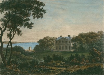 House of Andrew Robert Drummond, Cadland park, Hampshire, indgraveret af William Watts (1752-1851) af George the Younger Barret
