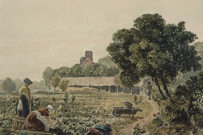 Market Garden i Chelsea af George the Younger Barret