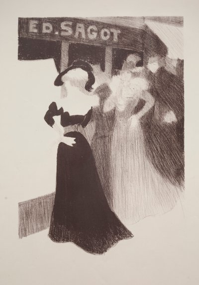 Sagots Galleri, 1898. af Georges Alfred Bottini