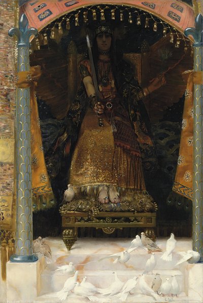 Krig og fred, 1886. af Georges Antoine Rochegrosse
