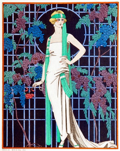 Roser i Natten af Georges Barbier
