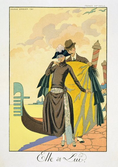 Hende og ham af Georges Barbier