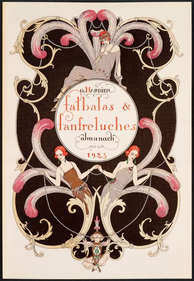 Falbalas et Franfreluches, modealmanak af Georges Barbier