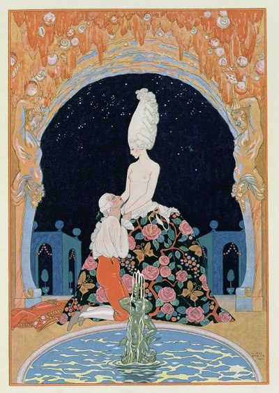 I grotten, illustration til 