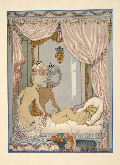 Marquise de Merteuils besøg i Cécile de Volanges