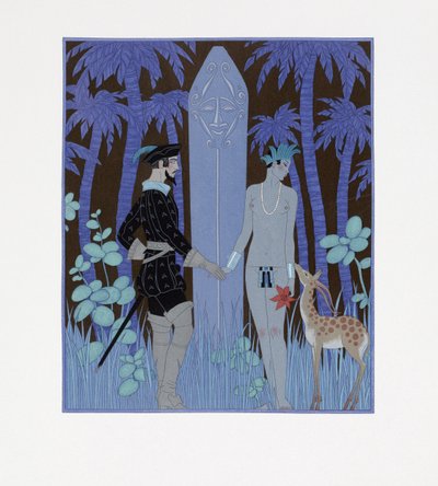 Pocahontas, Princesse (Pocahontas, Princess) af Georges Barbier