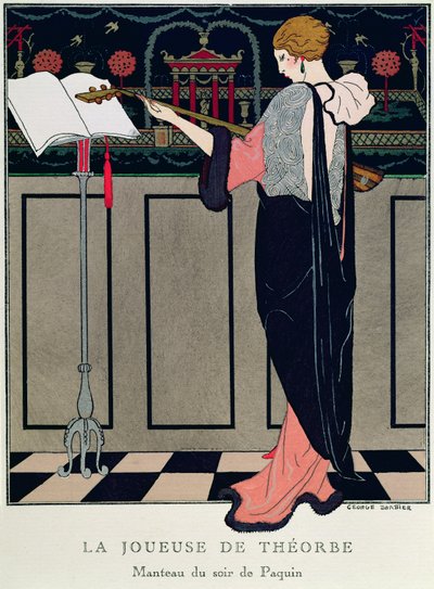 Sommeraftentøj fra Art Gout Beaute af Georges Barbier
