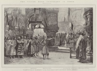 Victor Hugo-hundredårsdagen i Paris af Georges Bertin Scott