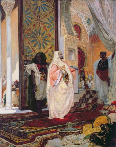 Ind i Haremet af Georges Clairin