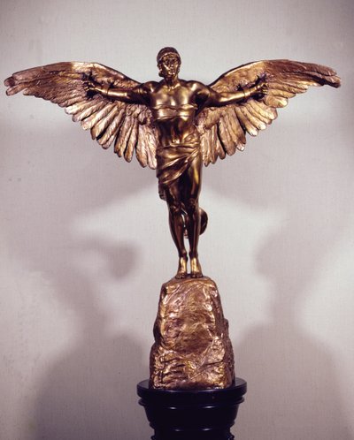 Erobringen af luften (bronze) af Georges Colin