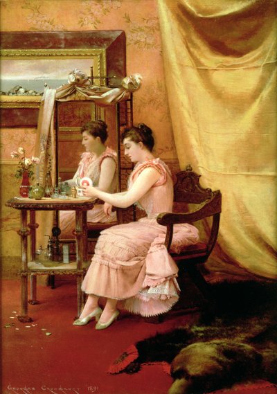 I Boudoir af Georges Croegaert