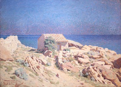 Roussillon landskab af Georges Daniels de Monfried