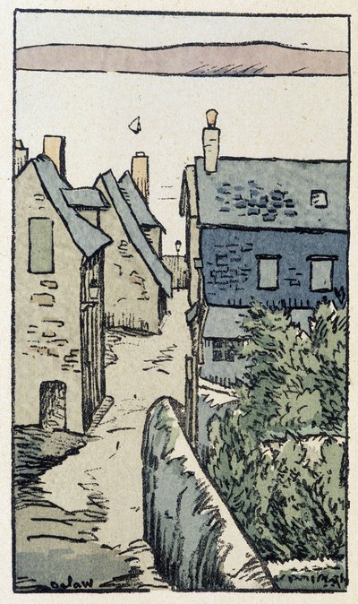 Honfleur - i "" On the roads of France"" af Georges Delaw af Georges Delaw