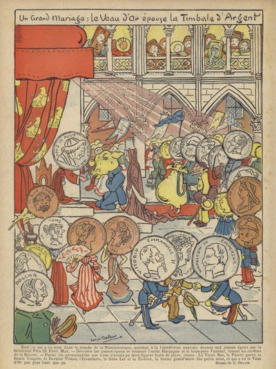 Illustration til Le Rire af Georges Delaw