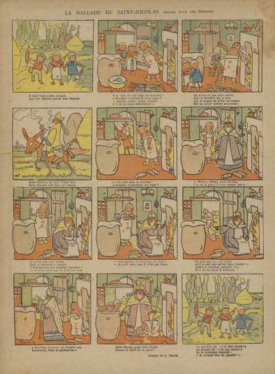 Illustration til Le Rire af Georges Delaw