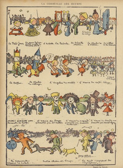 Illustration til Le Rire af Georges Delaw