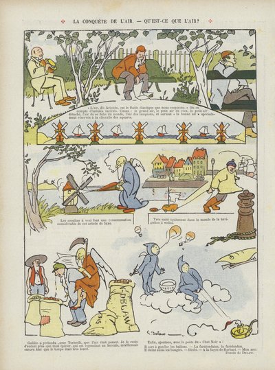 Illustration til Le Rire af Georges Delaw
