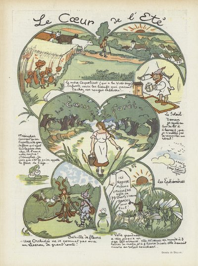Illustration til Le Rire af Georges Delaw