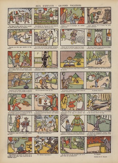 Illustration til Le Rire af Georges Delaw