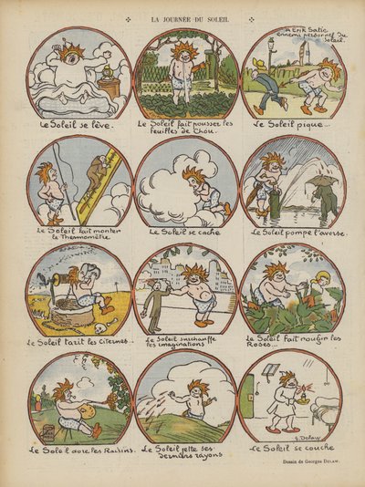 Illustration til Le Rire af Georges Delaw