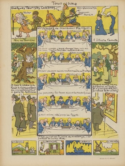 Illustration til Le Rire af Georges Delaw