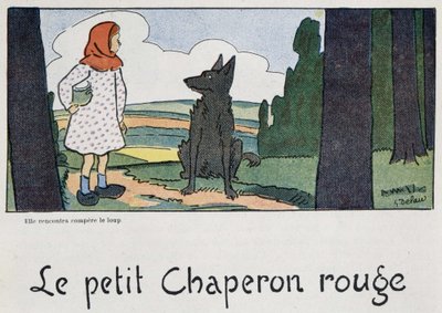 Den Lille Rødhætte - ill. af Georges Delaw, red. Spock af Georges Delaw