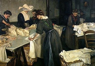 Strygning på børnehjemmet af Georges Dervaux