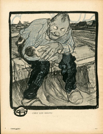 Smørtallerkenen, nummer 146, satirisk i farve af Georges Dupuis