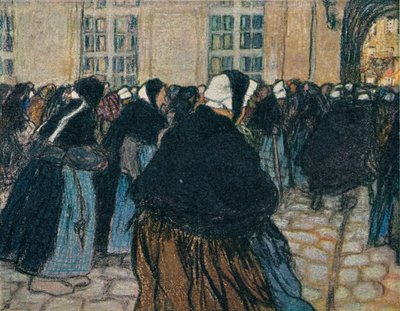 Returen til Hospice De La Salpetriere, c1911 af Georges Dupuis
