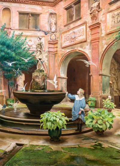 Augustinernes lille kloster af Georges François Castex