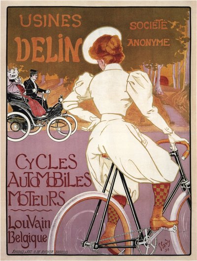 Delin Auto Cycles Engines, 1898 af Georges Gaudy