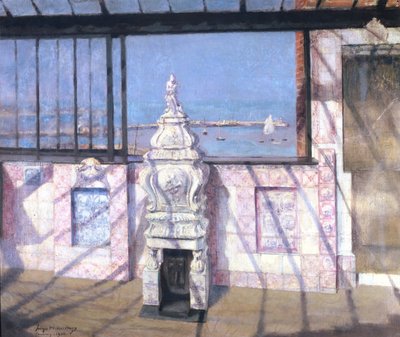Udkigsposten ved Guernsey, 1905 af Georges Hugo