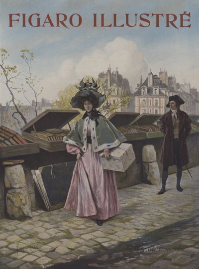 Tøven. Forside af Le Figaro Illustre, oktober 1897 af Georges Jules Auguste Cain