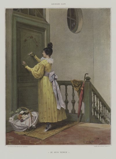 Jeg kom (jeg kom) af Georges Jules Auguste Cain