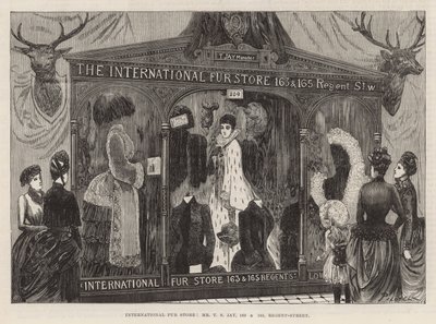 The International Health Exhibition: International pelsbutik af Georges Labadie Pilotell