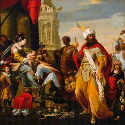 Magiernes tilbedelse, før 1624. af Georges Lallemand