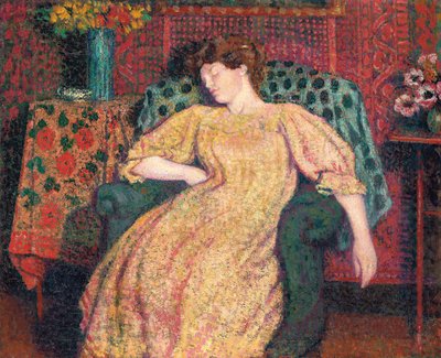 Sovende, eller Siestaen, ca. 1906 af Georges Lemmen