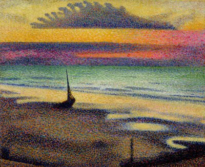 Stranden ved Heist, 1891-92 af Georges Lemmen