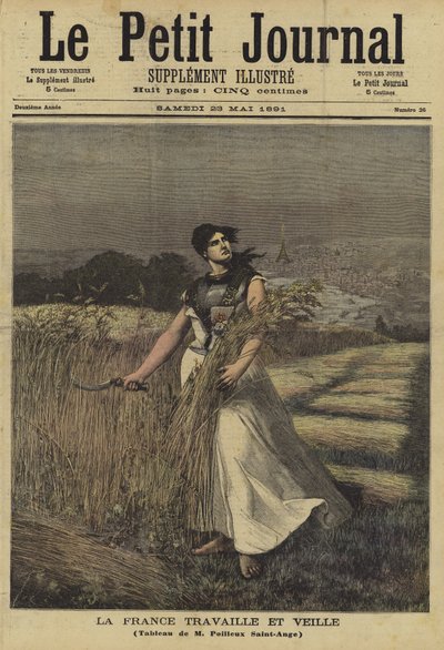 Forside af Le Petit Journal, 23. maj 1891 af Georges Louis Poilleux Saint Ange