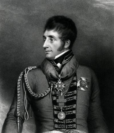 Generalmajor Den ærede Sir William Ponsonby, 1817 af Georges Maile
