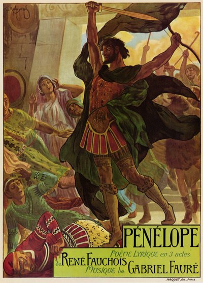 Gabriel Faurés opera af Georges Marie Rochegrosse