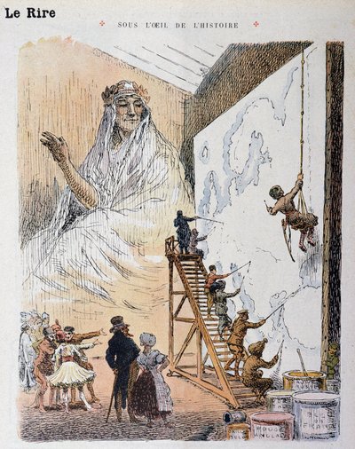 Europa. Tegning af Georges Meunier (1869-1942). I "" Le Rire Rouge"" af Georges Meunier