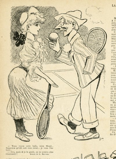 Illustration af Georges Meunier (1869-1934) i Le Rire af Georges Meunier
